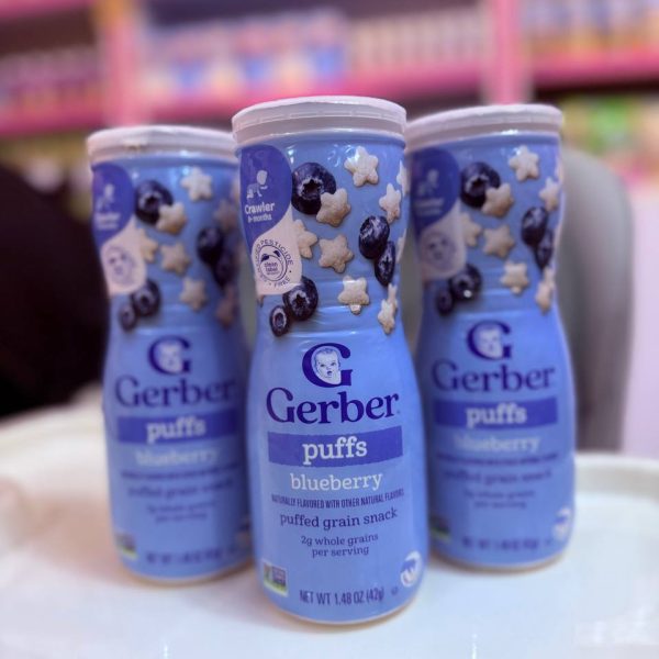پاف اسنک بلوبری گربر Gerber