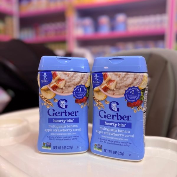 سرلاک چند غله سیب موز توت فرنگی +1 سال بدون شیر گربرGerber