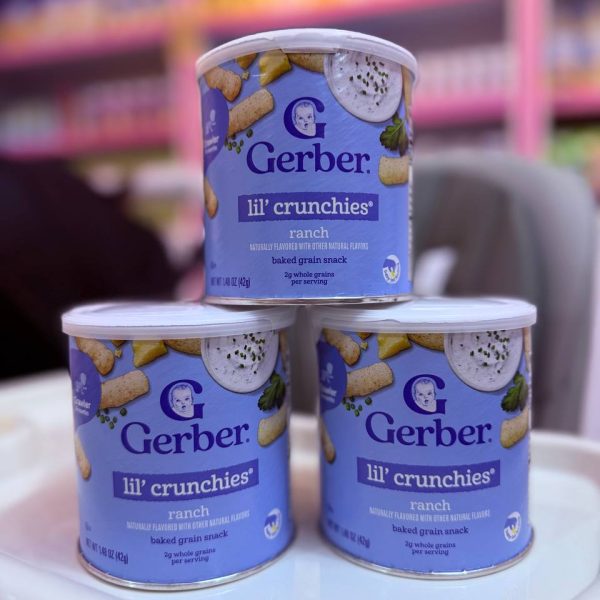 کرانچی ماست و سبزیجات گربر Gerber