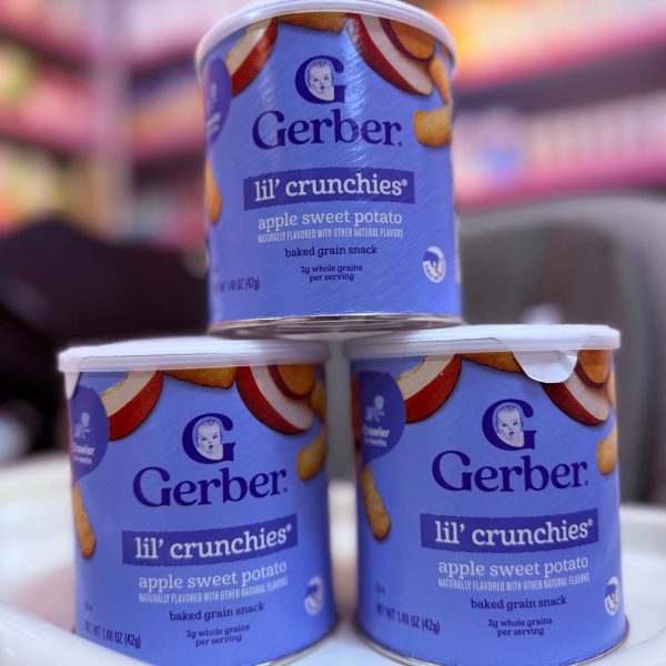 کرانچی سیب زمینی شیرین و سیب گربر Gerber
