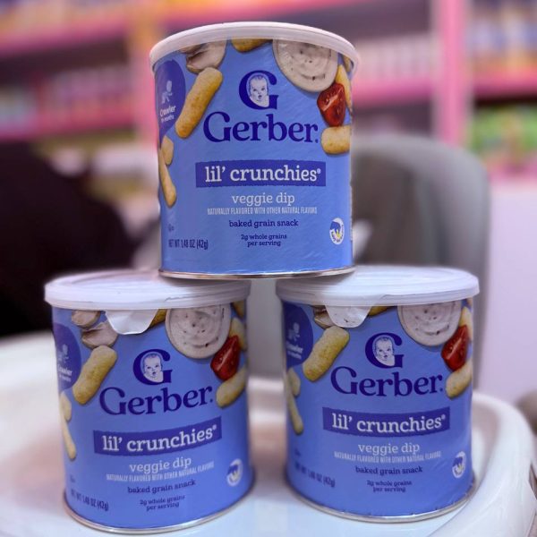 کرانچی کچاپ و پنیر چدار گربر Gerber