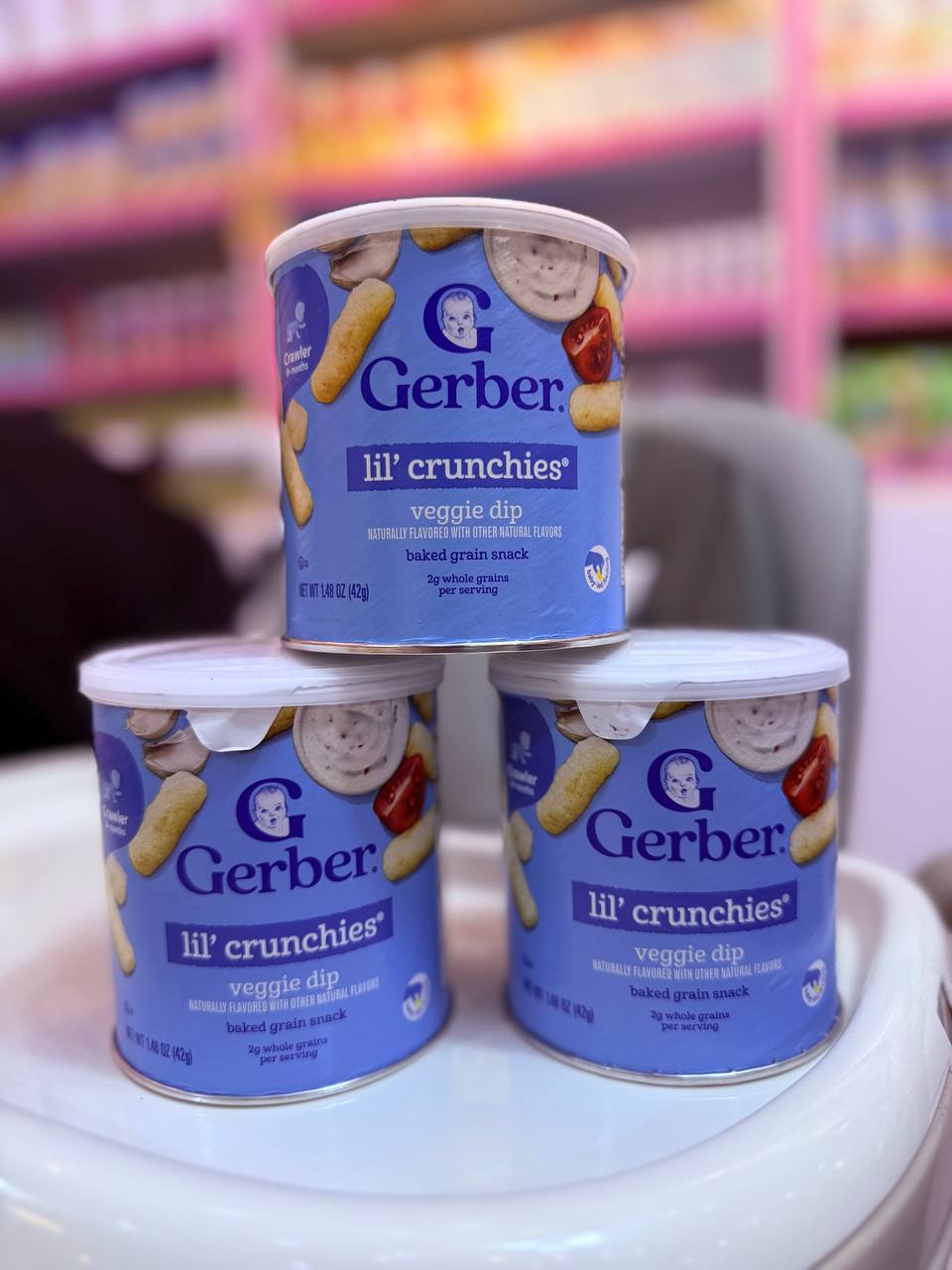 کرانچی کچاپ و پنیر چدار گربر Gerber کرانچی کچاپ و پنیر چدار گربر Gerber