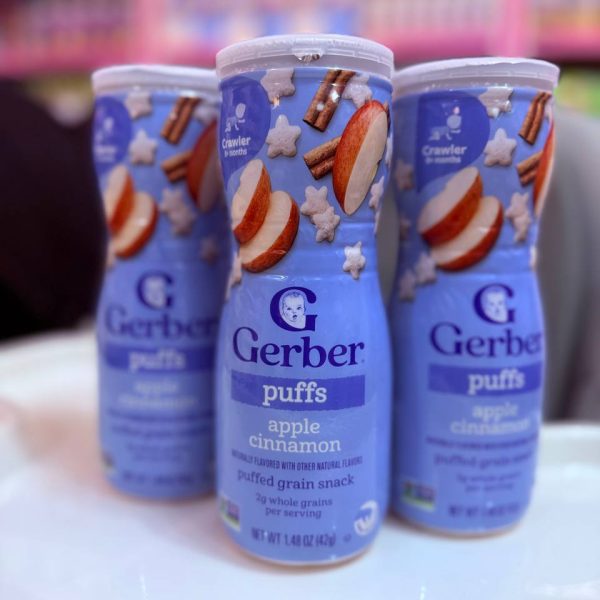 پاف اسنک سیب دارچین گربر Gerber