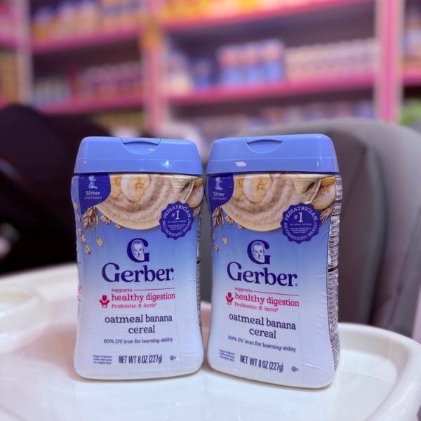 سرلاک پروبیوتیک جو دوسر موز گربرGerber مناسب 6+ماه