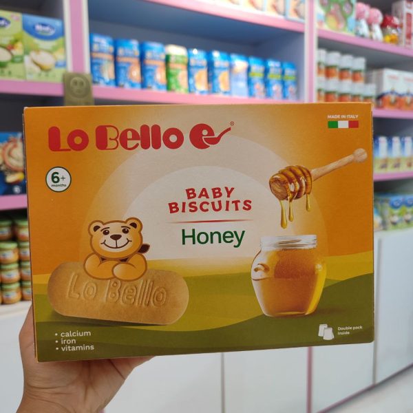بیسکوییت لوبلو با طعم عسل بدون شیر