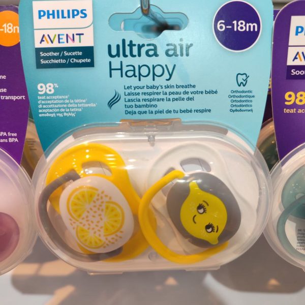 پستانک دوتایی اونت فیلیپس PHILIPS AVENT مخصوص 18-6 ماه