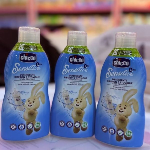 ژل شست و شوی شیشه و پستانک کودک چیکو